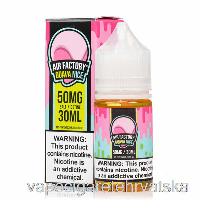 Vape Hrvatska Guava Nice - Air Factory Sol - 30ml 50mg